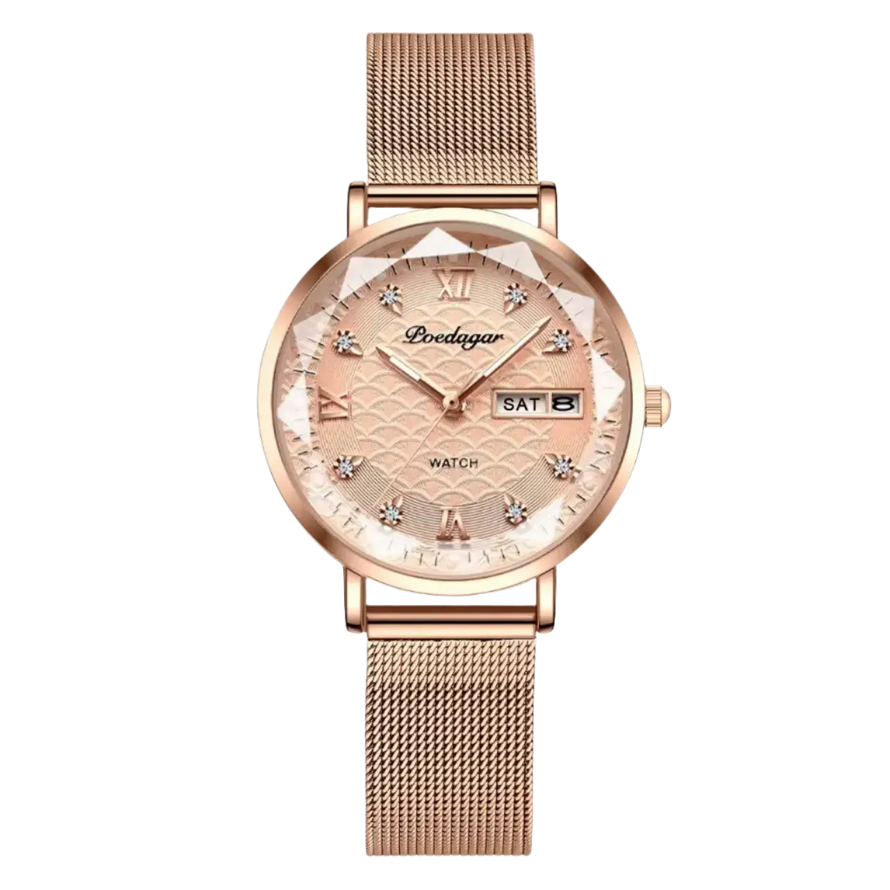 Poedagar 3011 Waterproof Luxury Watch for Women - Perfect Blend of Fashion and Function