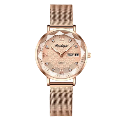 Poedagar 3011 Waterproof Luxury Watch for Women - Perfect Blend of Fashion and Function