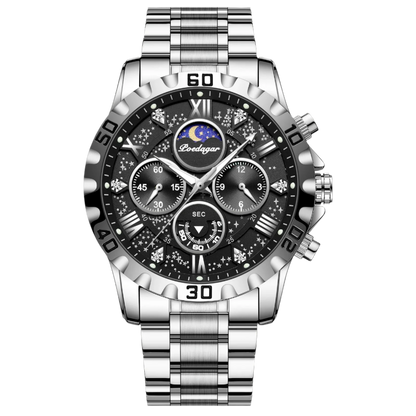 Poedagar 973 Luxury Men’s Waterproof Watch - Premium Quality with Classic and Modern Design