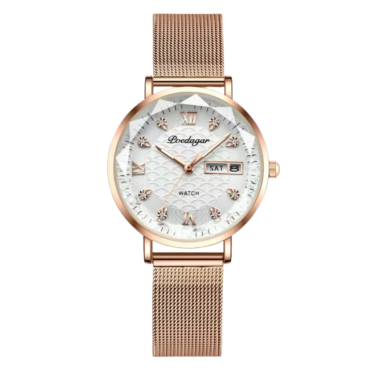 Poedagar 3011 Waterproof Luxury Watch for Women - Perfect Blend of Fashion and Function