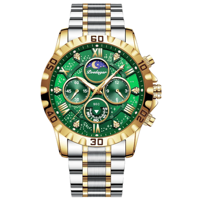 Poedagar 973 Luxury Men’s Waterproof Watch - Premium Quality with Classic and Modern Design